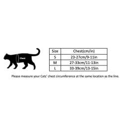 Truelove Mousse dog Harness and Leash for Cats - TLH3911