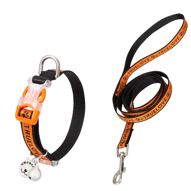 Truelove Cute Cat dog Collar and Leash - TLC5311
